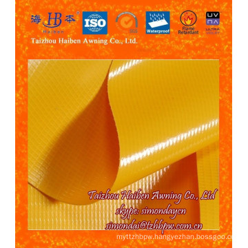 Heavy duty Waterproof and Fireproof Polyester Fabric Coated PVC